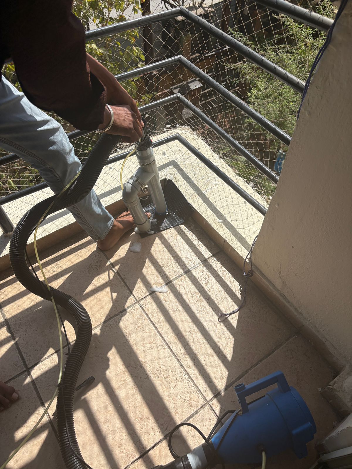 Outdoor balcony and terrace treatment